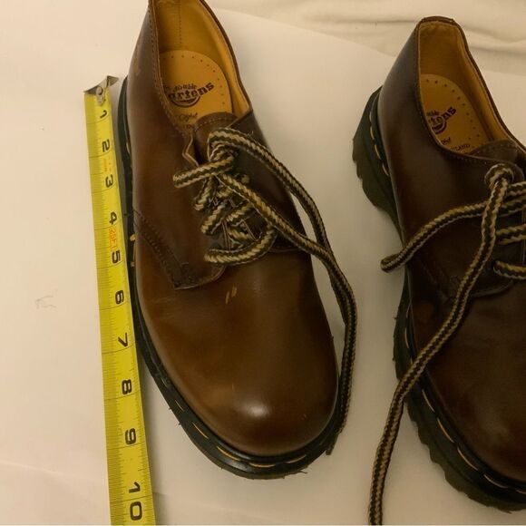 NEW Dr Martens 8318 Brown Smooth Boots UK 5 Men Size 6 made in England